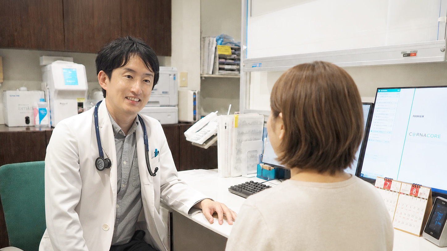 診察室の様子